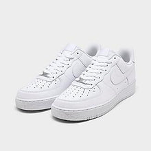 Load image into Gallery viewer, MEN&#39;S NIKE AIR FORCE 1 LOW CASUAL SHOES - $90 (White/White - 315122 111)